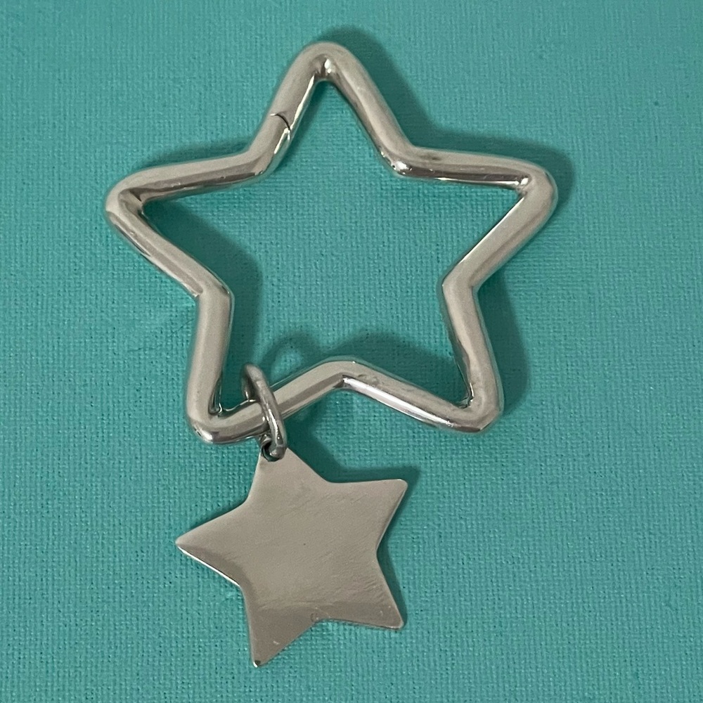 Tiffany & Co. Vintage Silver Star Keychain - Picture 4 of 4
